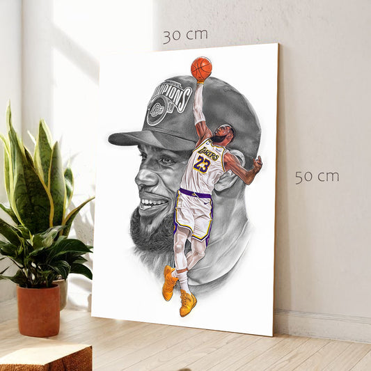 Cuadro Leyenda del Basket