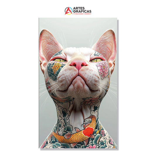 Gato tatto