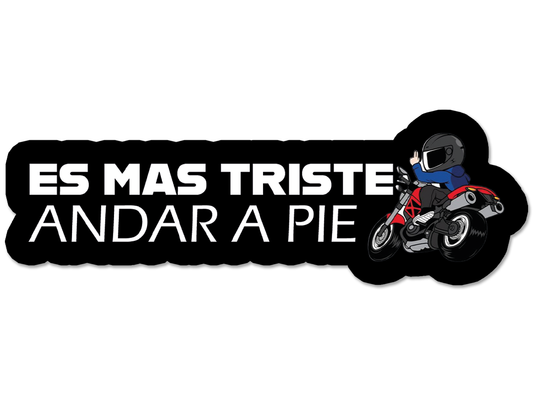 Peor andar a pie