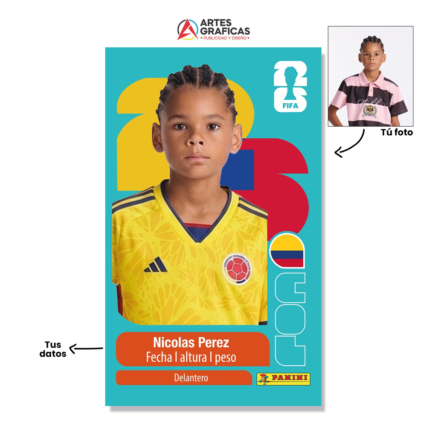Personalizado Fifa 2026