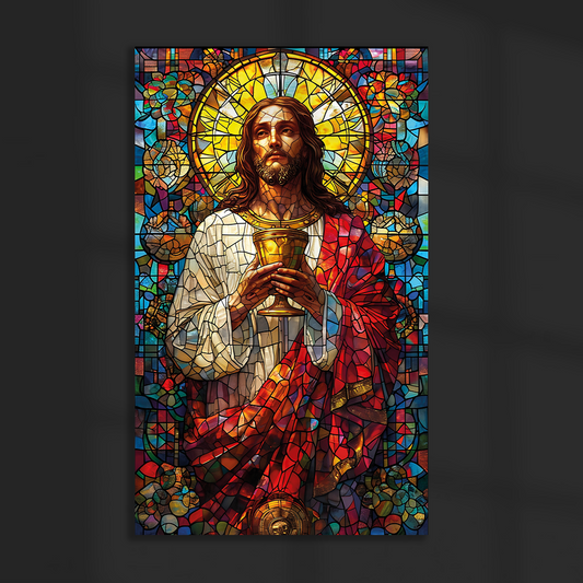 Cuadro Vitral Jesus