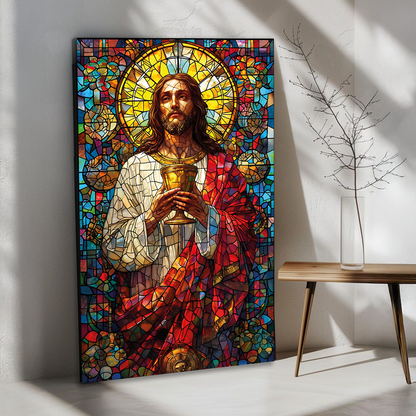 Cuadro Vitral Jesus